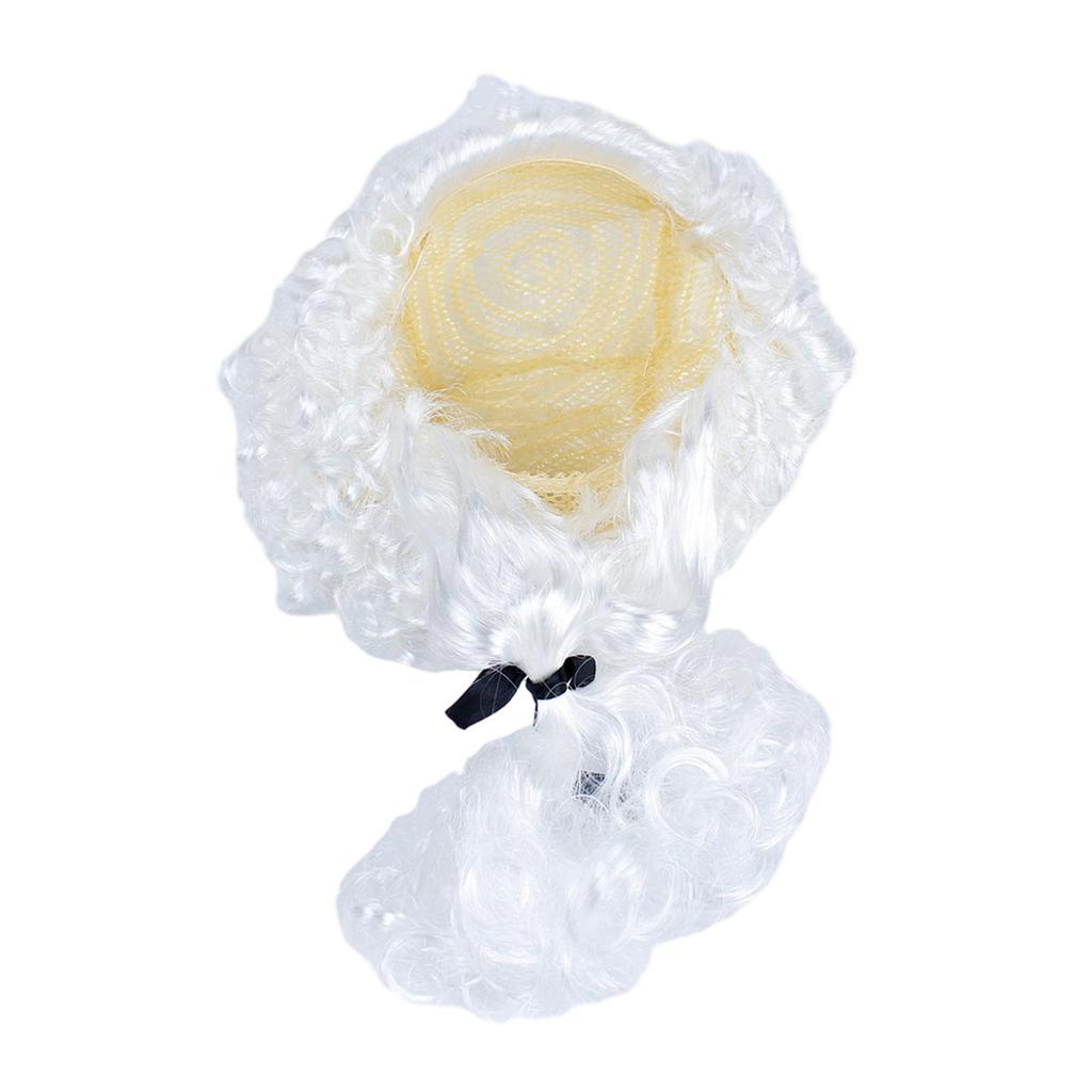 Colonial Wig Long Curly Fancy Dress Headgear Halloween Anime Show Head Circumference 50cm Comic