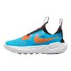Nike Flex Runner 2 Lil PS Blue Lightning Total Orange Kids Sneakers Black White DZ4487-400