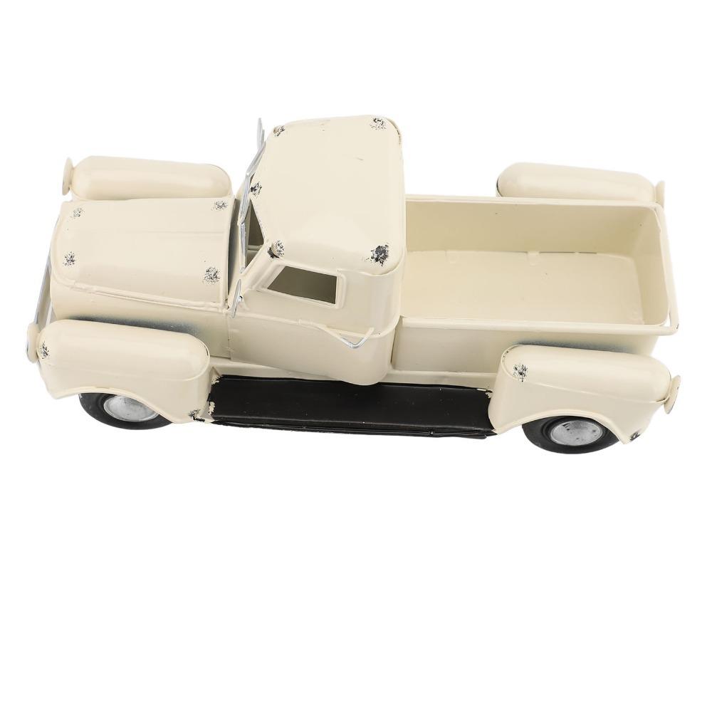 Eisen Pickup Truck Modell Tisch-Pickup Truck Spielzeug Bauernhaus LKW Dekoration Büro Dekoration