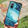 For OPPO Realme 12 Lite Case Cover Silicone Soft Marble Black Bumper Funda for Realme 12 Lite Realme12 Lite Full Protective
