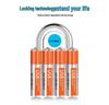 Smart USB Rechargeable AAA Battery Charger Set, 2-Slot Universal 1.5V Lithium Polymer Batteries.