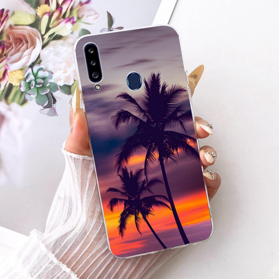 Clear Cover For Samsung A20s Case SM-A207F Cute Fashion Butterfly Funny Painted Casing For Samsung Galaxy A20s SM-A207M SM-A2070