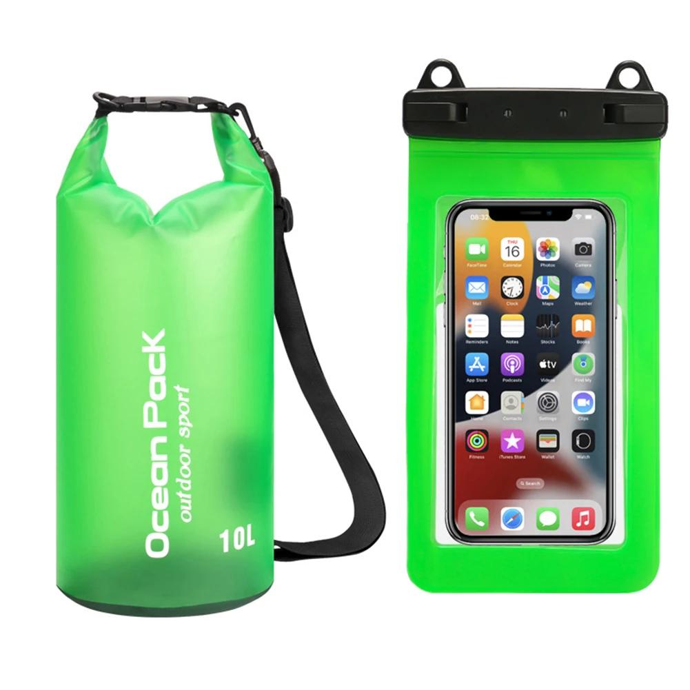 15/2L Buoy For Open Water Waterproof Bags Swimming Dry Bag Portable Adult Pool Buoy Float Dry Bag inflatable Swimming Buoy