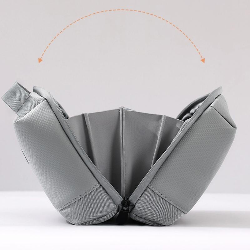 Travel Bag Pouch Electronic Accessories Organizers with Handle Carrying Case Shockproof Storage Bag for Data Cable Phone