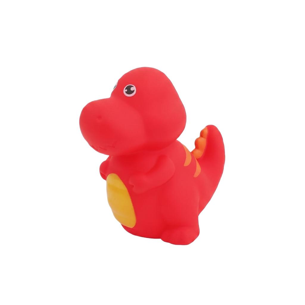 Dinosaur Animal Squeeze Toy Soft Vinyl Squeaky Bath Figure for Kids Desk Decoration and Stress Relief Play