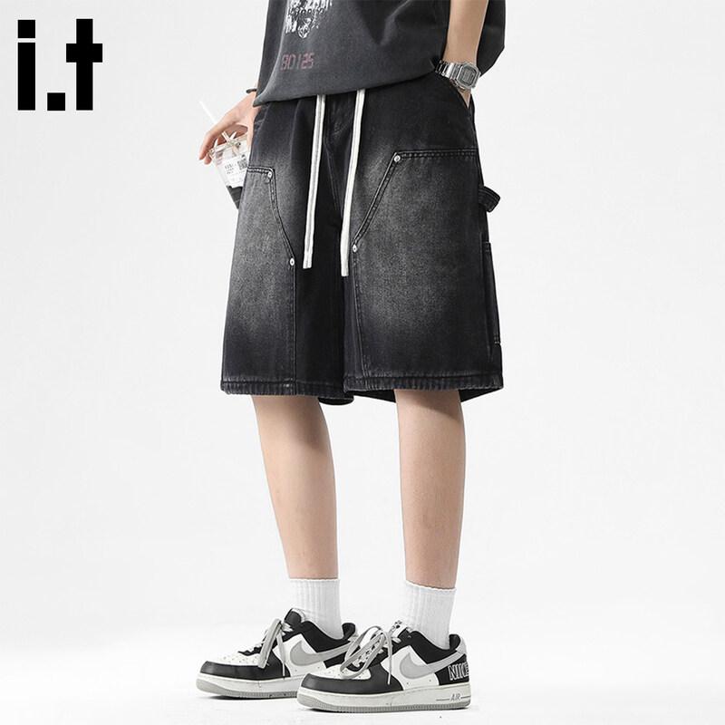 :CHOCOOLATEit Men s American Retro Washed Denim Shorts M