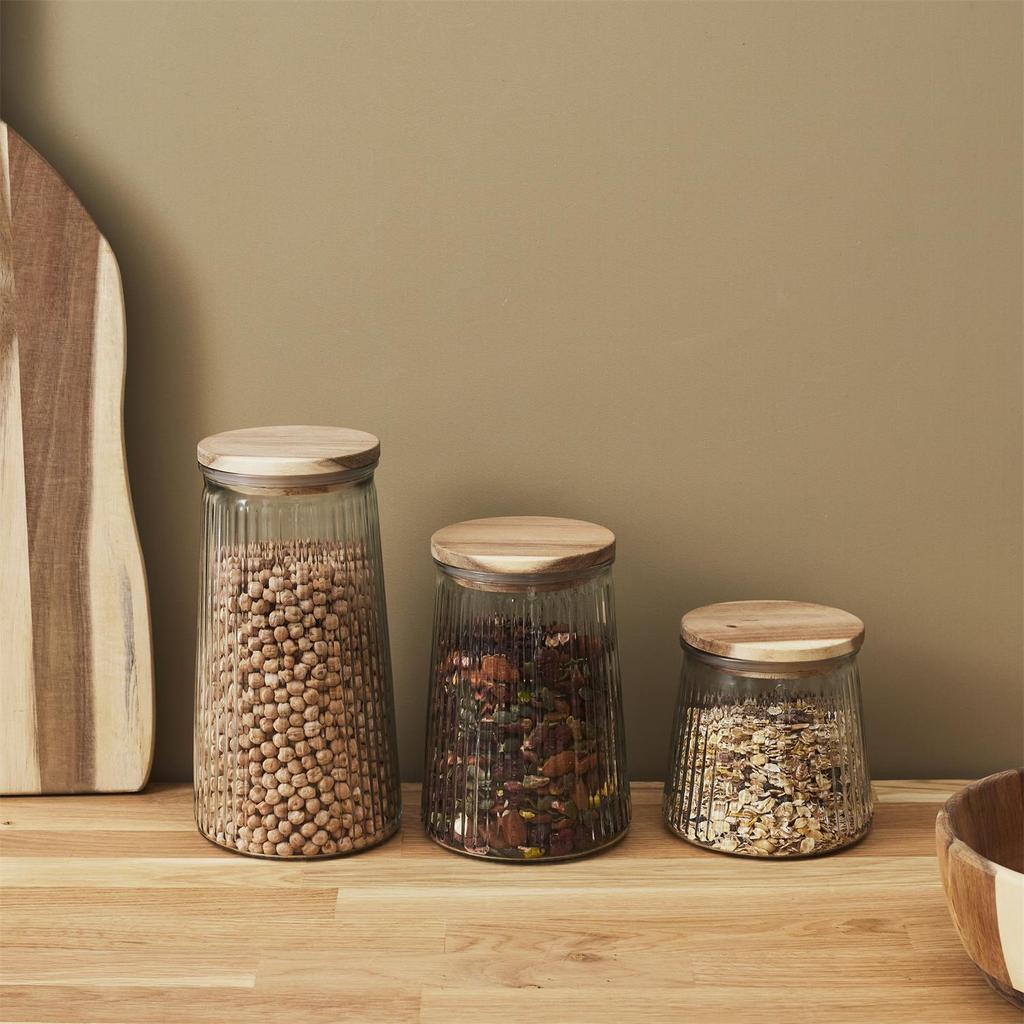 Acacia Storage Jar 650 Ml