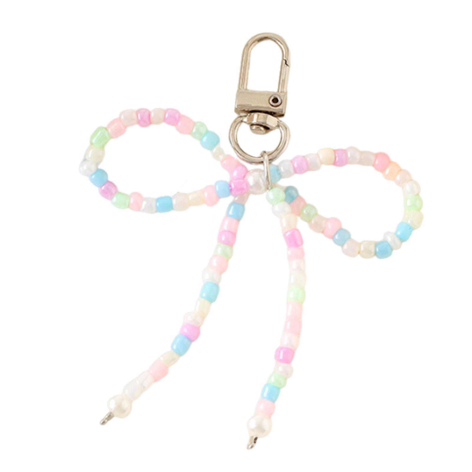 Брелок с жемчугом и бисером — фото 5