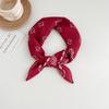 Polka dot silk scarf women's spring and summer new Korean ins versatile neck protection scarf fashion headscarf square scarf silk scarf