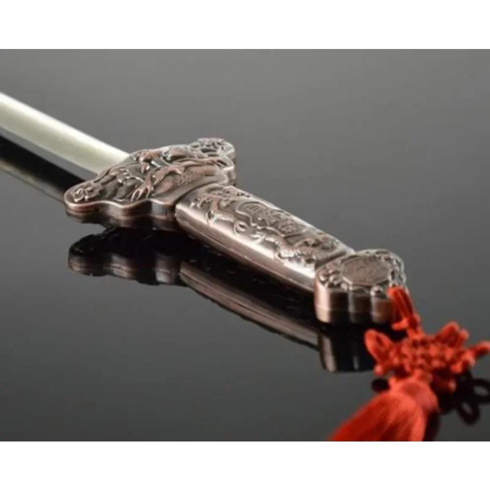 Super Swallowing Sword Magia Magie Magicians Props Illusions Gimmicks + Tutorial Stage Magic Tricks Magician Party Magic Show