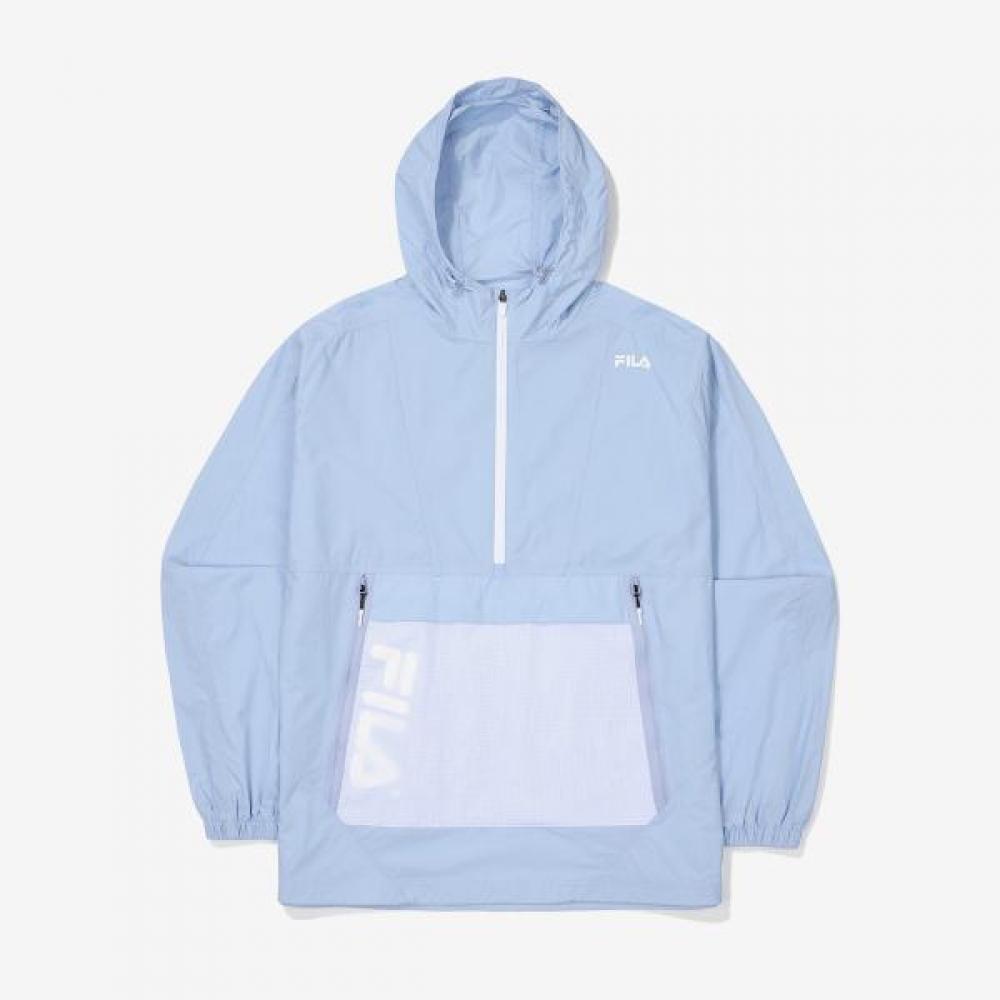 Fila Men S Lightweight Performance Comfort Fit Anorak Blue/95