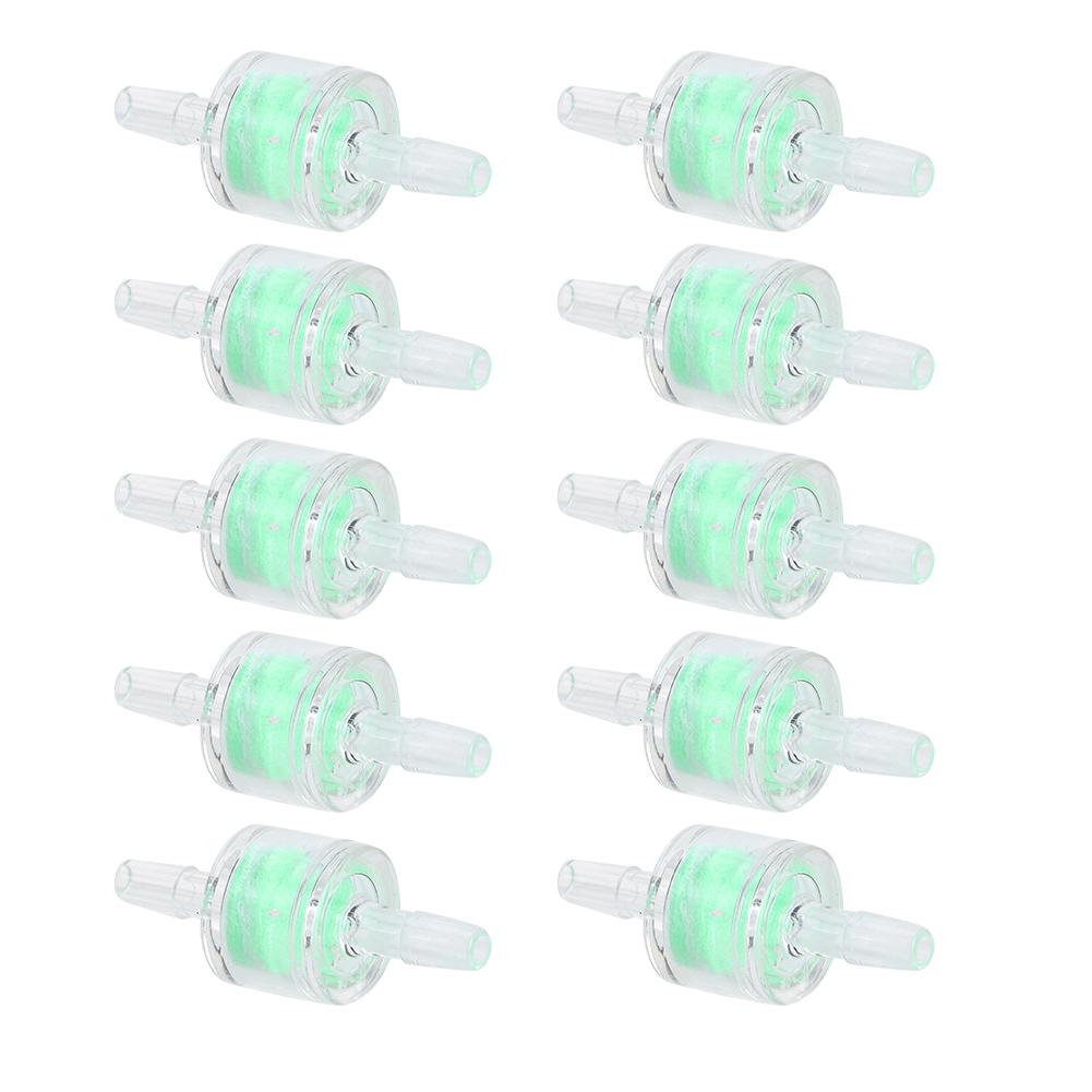 10PCS ABS Green Aquarium Water Pump Silicone Tube Filter Fish Tanks Hose Cleaning Filtration Supplies
