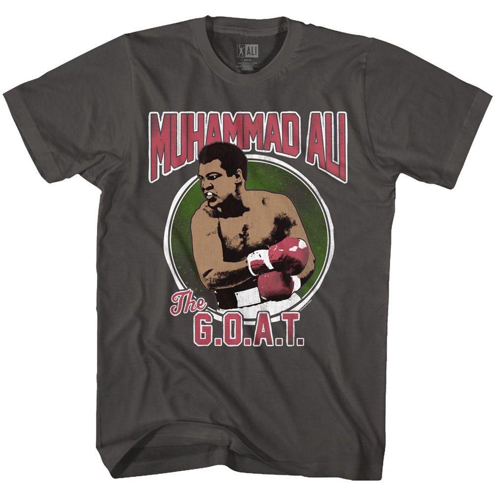 Muhammad Ali The Goat Smoke Adult T-Shirt S