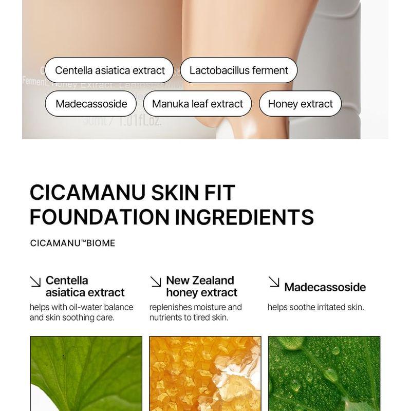 Parnell - Cicamanu Skin Fit Foundation - 3 Colors