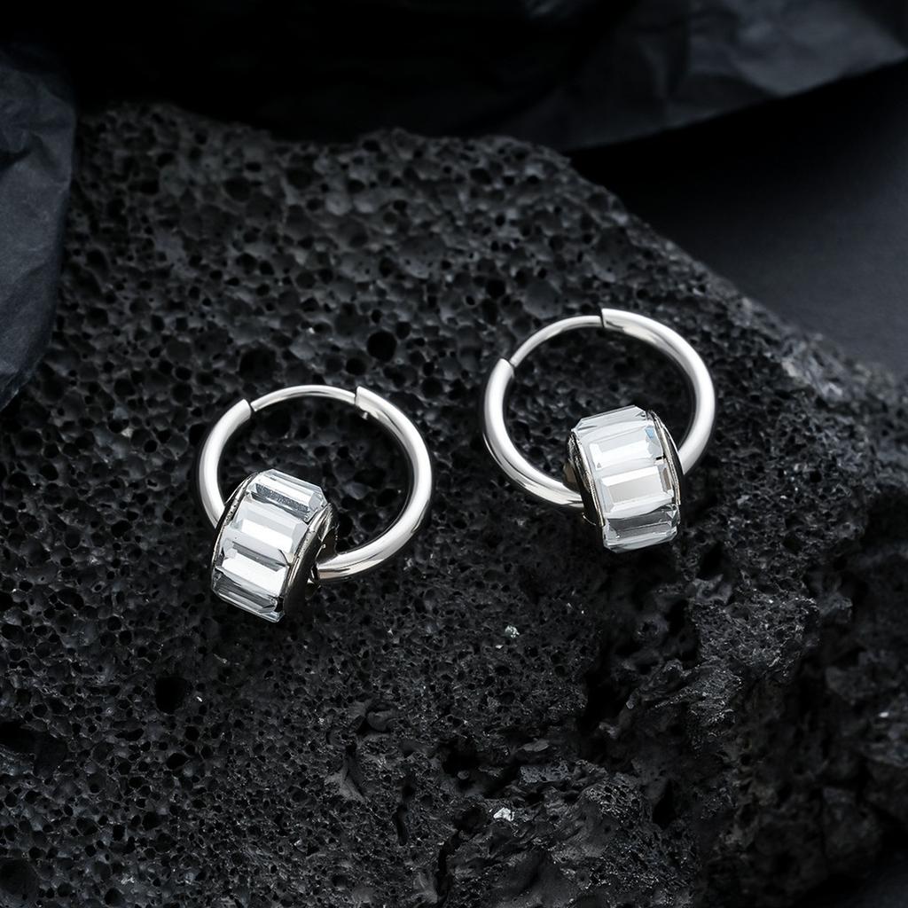 Stud Earrings Men's Trendy Ear Buckles Personalized Versatile Earrings Women's High-end Jewelry Accessories Earrings
