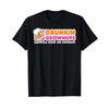 Drunkin Grownups Adult Party Sarcastic Drinking T Shirt Vintage Breathable Graphic Fashion Soft Casual Streetwear