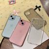 Luxury Glitter Phone Case For iPhone 13 14 15 Pro Max Plus Soft Transparent Silicone Cover