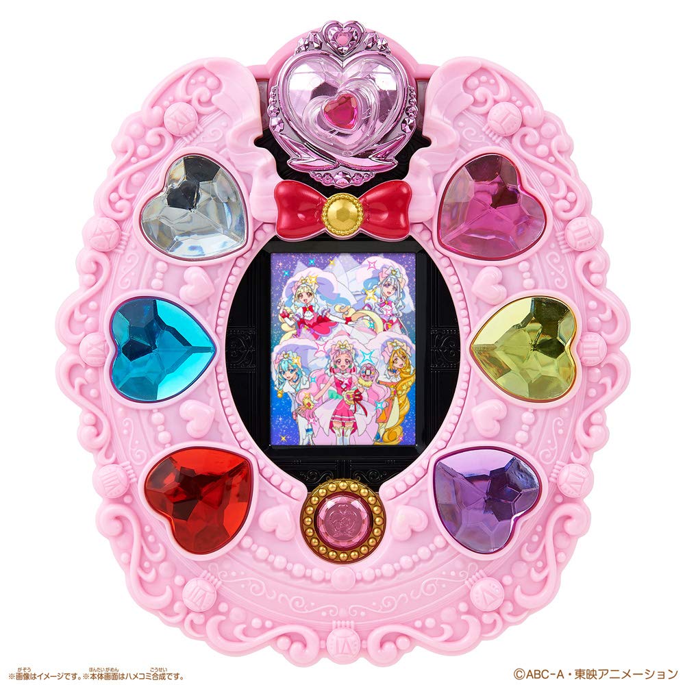 Verschiedene PreCure Mirai Pad Memorial Cure Clock Set HUGtto! PreCure wirkt! &
