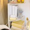 Double Layer Storage Rack Sundries Display Shelf Cosmetic Storage Holder for Study Room Apartment Bathroom Office Bedroom