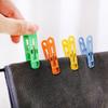 20/120Pcs Windproof Plastic Clip Multi Functional for Clothes, Socks Underwear Bed Sheets Anti Slip Fixation Home Clothespins