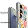 Cartoon Flowers Pattern Case For Samsung Galaxy S26 Ultra S25 Edge S24 Plus S23 FE S22 A54 A55 A56 5G Magnetic For Magsafe Matte Cover