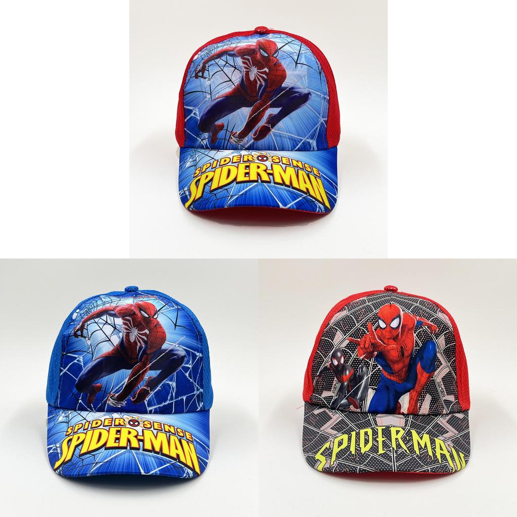 Spiderman Cartoon Baseball Cap For Boys Summer Sun Protection And Breathability