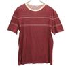 Cagi 80s 90s Made In Italy Old Short Sleeve T-shirt 4 Bordeaux Men's Used