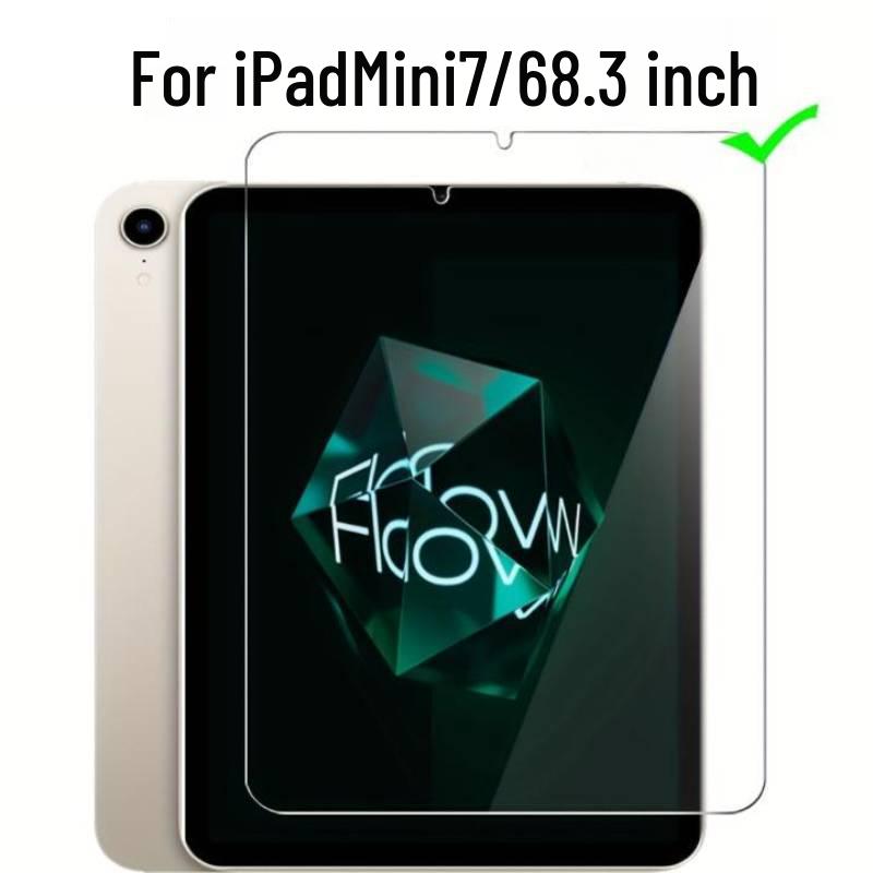 

iPad Mini Series Screen Protector: Compatible with iPad Mini 7, 5, and 4 HD. Single HD Film (bare)