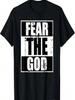Fear The God Funny  T-Shirt Gifts Unisex Wounisex Father