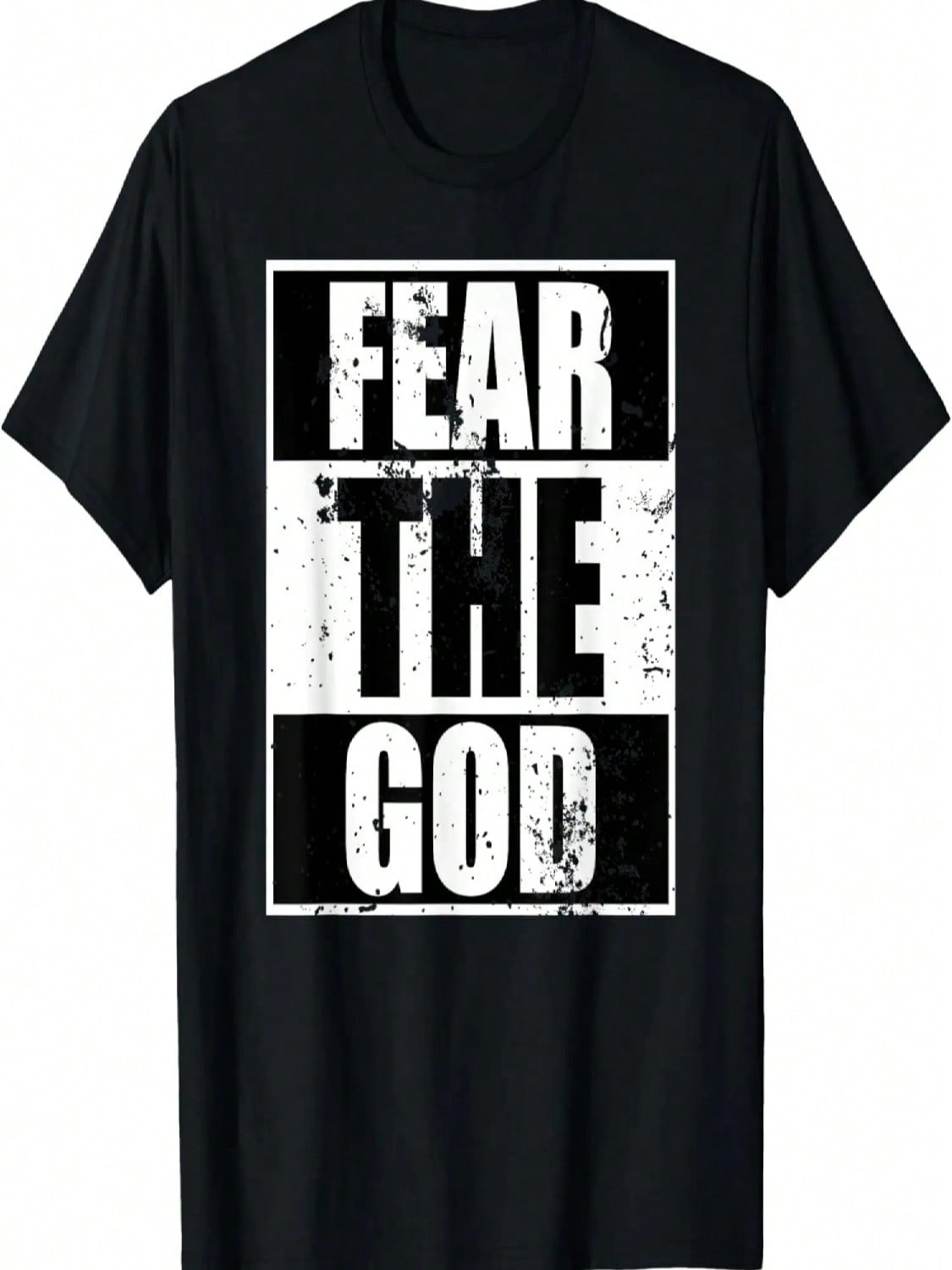 Fear The God Funny T-Shirt Gifts unisex Wounisex Father S разноцветный