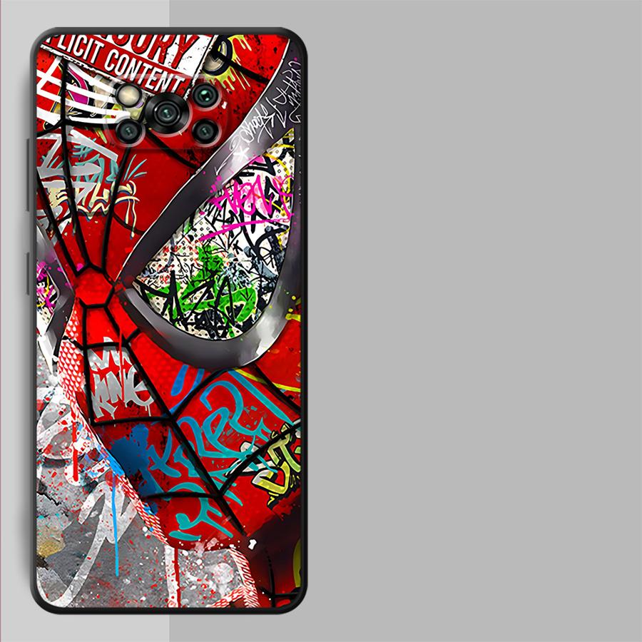 

Funda Phone Cover Case for Xiaomi Poco F8 F1 F3 M3 M4 M7 Pro C50 C61 C75 C71 X3 X4 X5 X7 Pro M5 Groot Marvel Avengers Iron Man Poco F3
