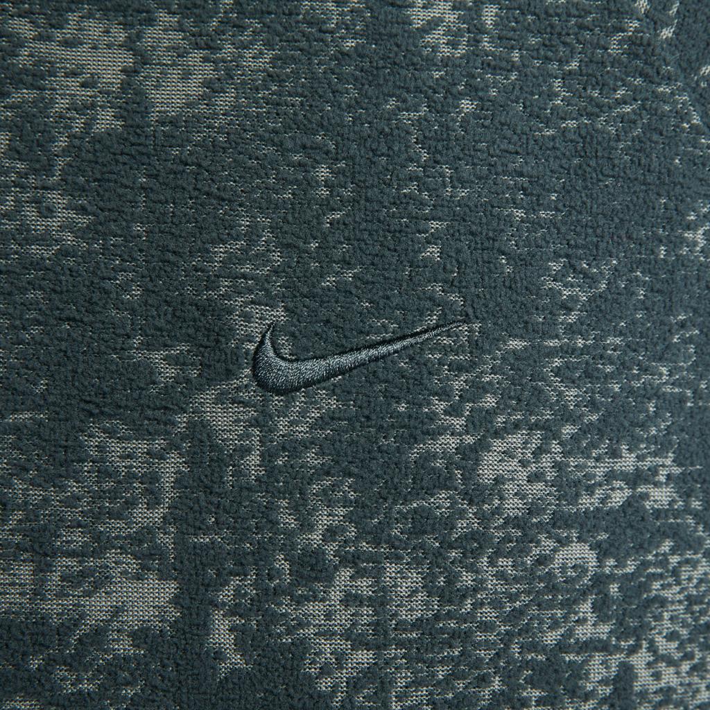 Nike Primary FW25 Therma-FIT Swoosh Crew Neck Pullover Warm Long Sleeve Sweatshirt Men sweatshirt Seaweed-Green HV3806-390