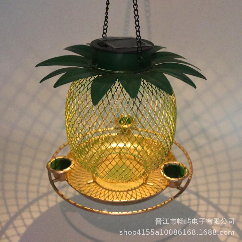 Outdoor Metal Wrought Iron Bird Feeder for Gardens and Yards