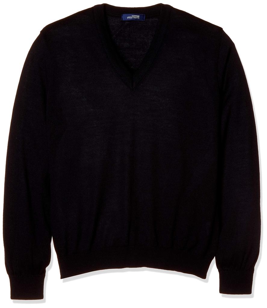 Tombo Gakuenfuku Washable School Jersey Size S to Japanese Size Sweater, Knit, Kids' Navy, (equivalent S) R8310-88