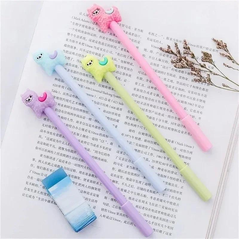 3Pcs Lovely School Supply Office Gel Pen Ink Pen Stationery Cartoon Pen Random