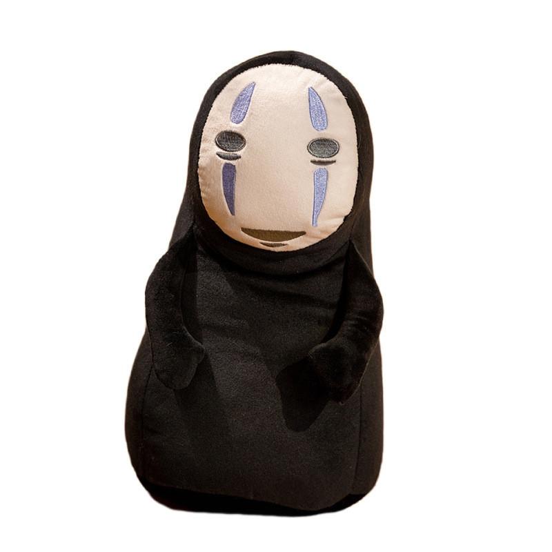 Plyšová hračka No Face Man ze Spirited Away s krátkým vlasem Pro sběratele a jako dárek