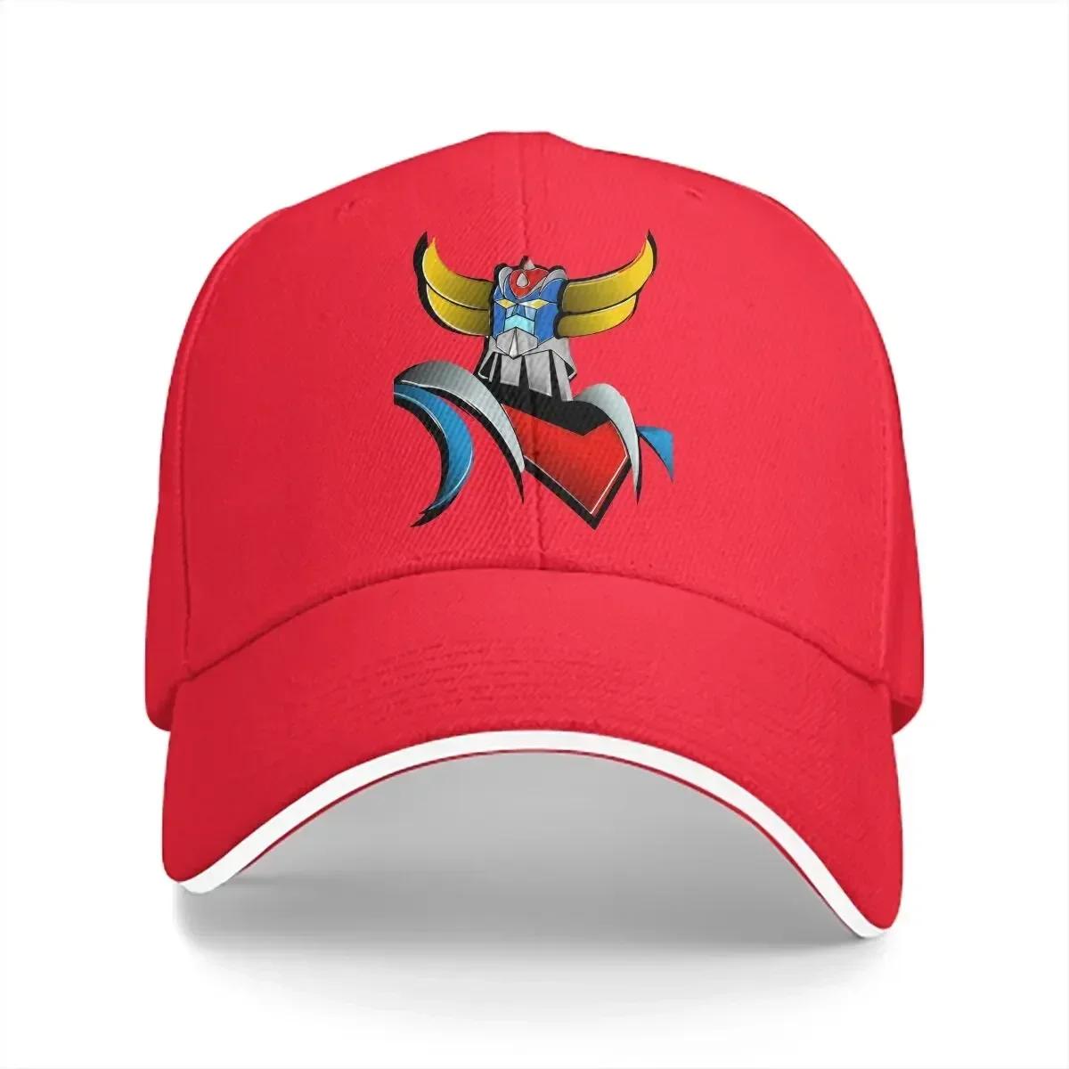 Goldorak UFO Robot Grendizer E Unisex Baseball Caps Peaked Cap UFO Robot Goldrake Grendizer Anime Sun Shade Hats for Unisex WoUnisex 56-58cm