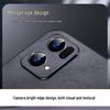 SHANGSU Light Luxury Nubuck Leather Anti-Drop Full Coverage Phone Case for OPPO Reno7/Reno7 Pro