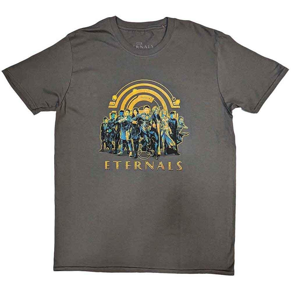 Marvel Comics Unisex T-Shirt: Eternals Heroes (Large) S