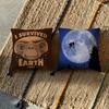 Cushion Cover Cushion Cover Pillowcase, Anti-Mite Invisible Zipper, Linen Sofa Cushion E-E.T. The Extra-Terrestrial