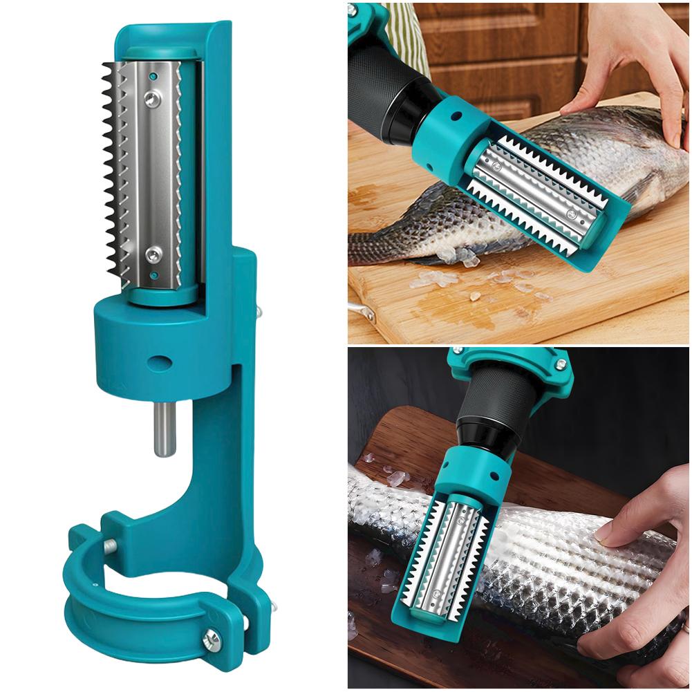 Electric Fish Scaler Automatic Fish Scaler Remover Fish Scale Cleaner Machine for Chef and Home Cooks Fish Cleaning Tools