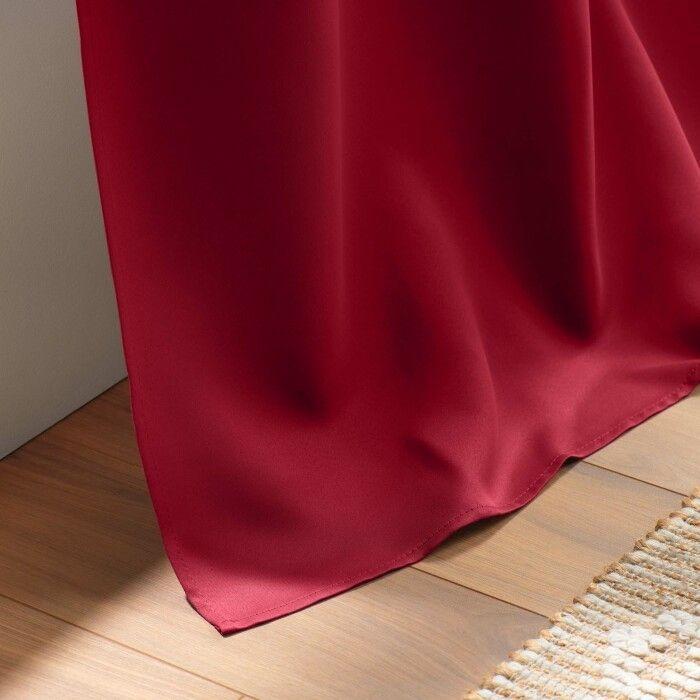 Rideau Occultant - DOUCEUR D'INTERIEUR - OCCULT CARMIN - 140x240 Cm - 100% Polyester