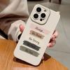 Inspirational Quote TPU Soft Phone Case for iPhone 17 AIR 16 15 14 13 12 11 PRO MAX XS XR 7 8 PLUS Y2K Camera Protection Cover