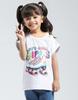 Girls Printed Round Neck Top