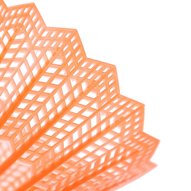 12 Peças Badminton Eva Cabeça Bola Arco-Íris Penas de Badminton de Nylon Para Jogo Esporte