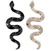 2Pcs Bohemian Witch Wooden Plates Black White Snake Wall Decor 1 Pair Room Decor Cute Wood Decoration Living Room