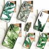 Banana Leaves Case For Samsung Galaxy A15 A25 A35 A55 A51 A71 A12 A32 A52 A13 A33 A53 A14 A34 A54 Cover