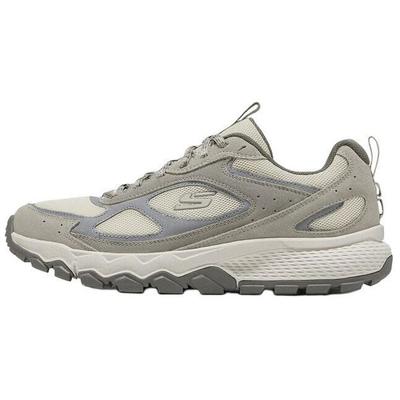 Outdoor Mens Mesh Synthetic Leather Soft Comfortable Low-Top Outdoor Functional Shoes Men Shoes Gray 237631-NTGY