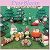 Resin Christmas Fairy Tale Figures With Mushroom Forest Decor For Holiday Collectors