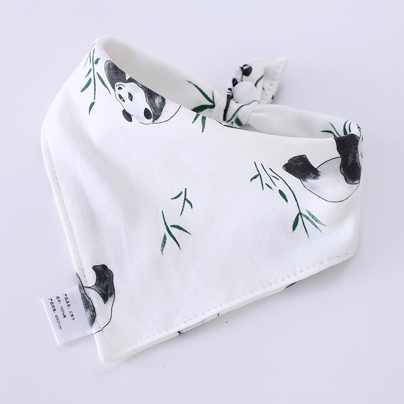 Waterproof Baby Triangle Bib - Pure Cotton for Newborns, Boys & Girls